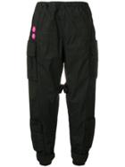 Off-white Loose Fit Track Trousers - Black