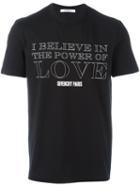 Givenchy Power Of Love Short Sleeve T-shirt, Men's, Size: Xs, Black, Cotton