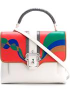 Paula Cademartori Colour Block Abstract Print Shoulder Bag