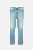 Ami Alexandre Mattiussi Ami Fit Jeans, Men's, Size: 34, Blue, Cotton