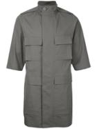 Field Jacket - Men - Cotton/rubber - 46, Green, Cotton/rubber, Rick Owens