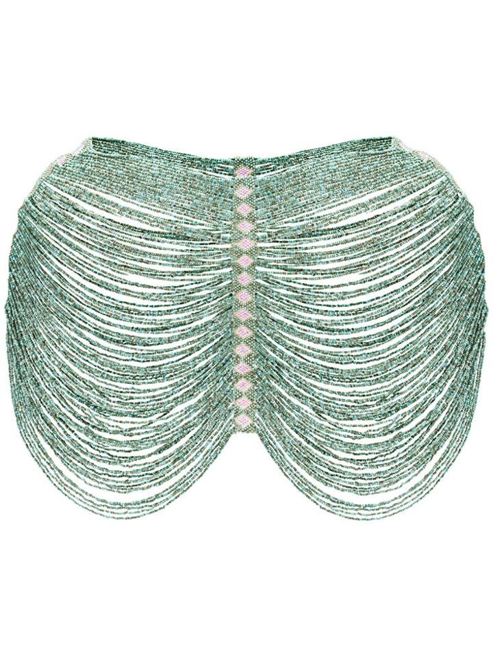 Dolci Follie Beaded Body Jewellery - Green