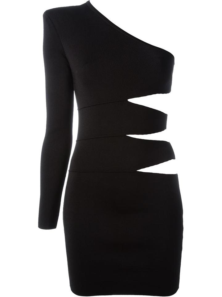 Balmain One Sleeve Dress