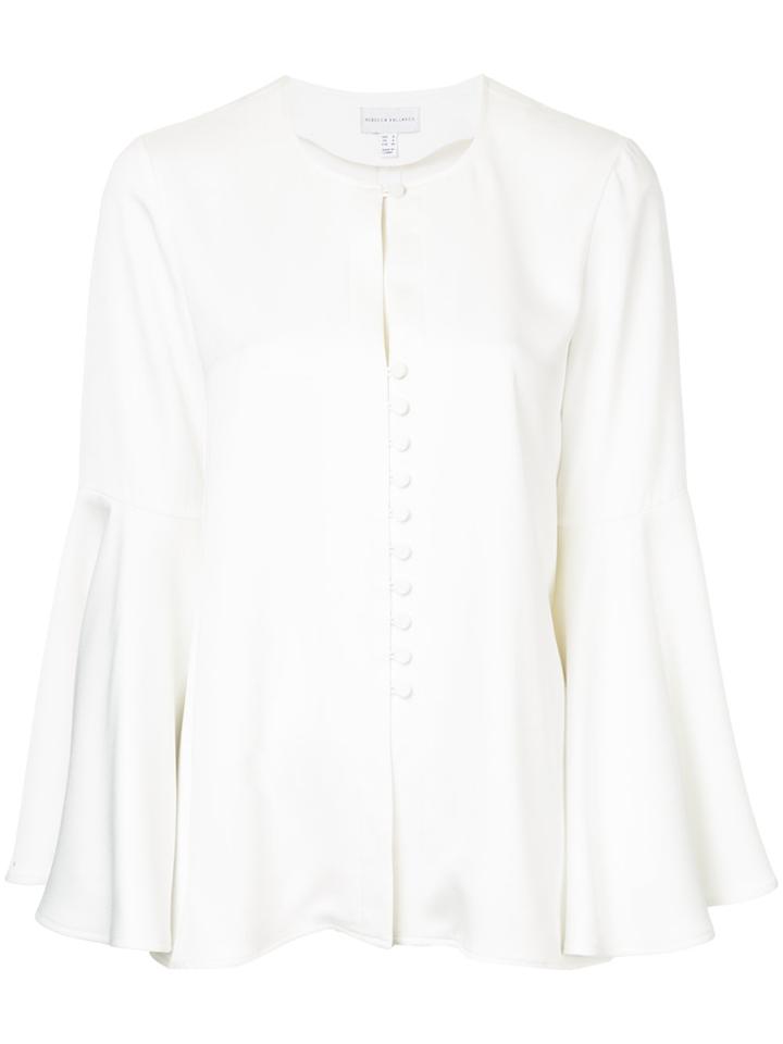 Rebecca Vallance Cortona Long Sleeve Top - White
