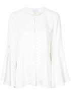 Rebecca Vallance Cortona Long Sleeve Top - White