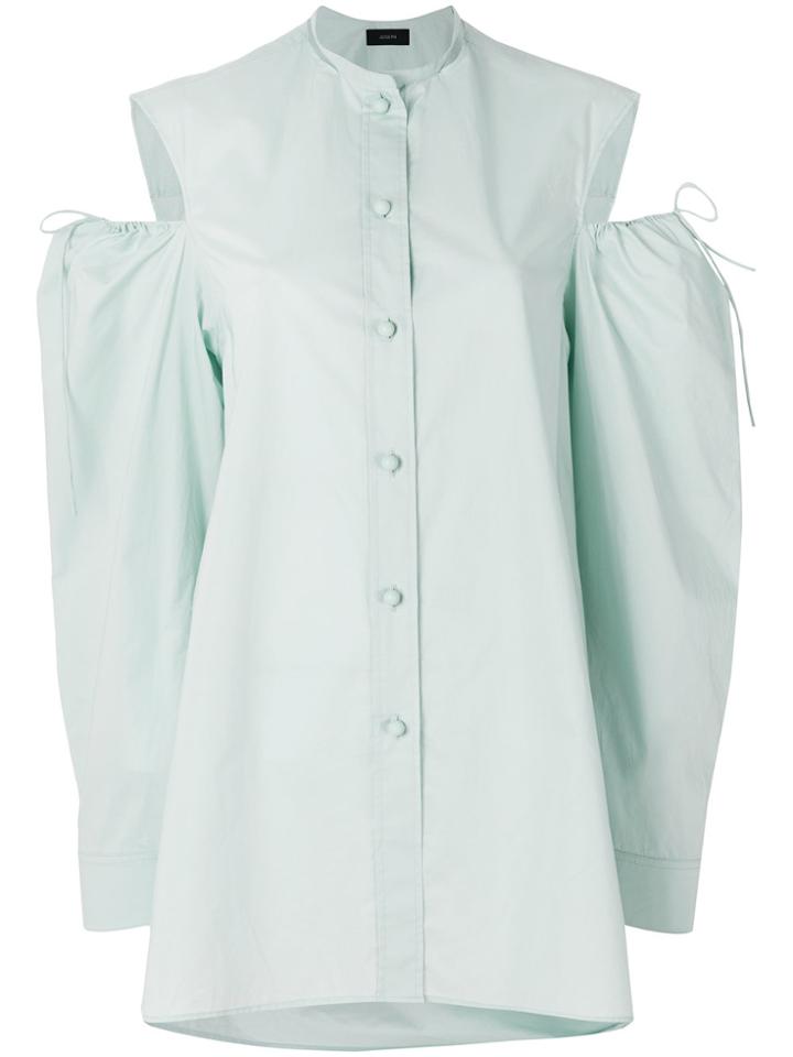 Joseph Cold Shoulder Shirt - Green