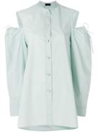 Joseph Cold Shoulder Shirt - Green