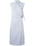 J.w.anderson Side Knot Shirt Dress, Women's, Size: 10, White, Cotton
