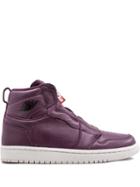 Jordan Wmns Air Jordan 1 Hi Zip Prem Sneakers - Purple