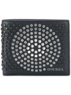 Diesel Studded Wallet - Black