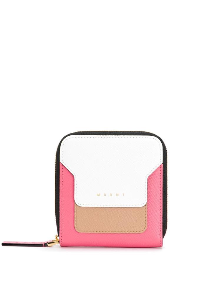 Marni Compact Wallet - Pink
