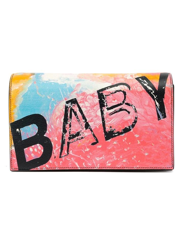 Saint Laurent Baby Printed Clutch - Multicolour