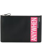 Valentino Valentino Garavani Anywhen Print Clutch - Black
