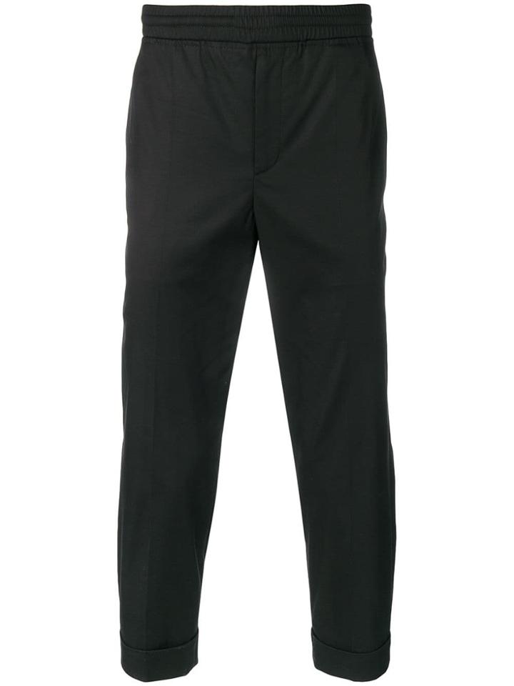 Neil Barrett Straight-leg Trousers - Black