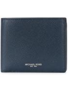 Michael Kors Collection 'harrison' Fold Over Wallet - Blue