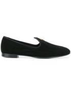 Giuseppe Zanotti Design Thunderbolt Loafers - Black