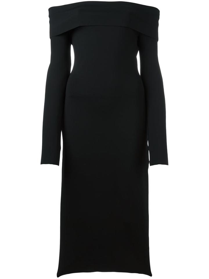 The Row 'nania' Dress, Women's, Size: Xs, Black, Nylon/spandex/elastane