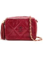 Chanel Vintage Fringe Camera Bag - Red