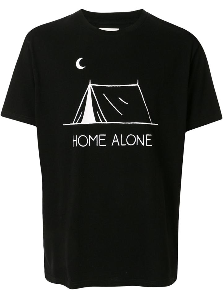 Wood Wood Home Alone Relaxed-fit T-shirt - Black
