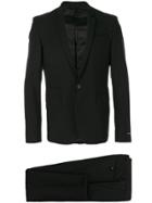 Les Hommes Single Button Suit - Blue