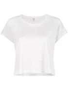 Re/done White 1950s Boxy Tee T-shirt