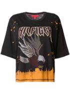Hilfiger Collection Grunge Band T-shirt - Grey