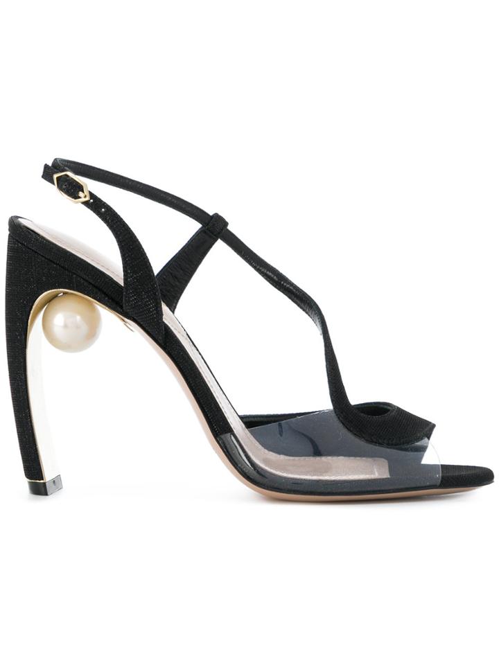 Nicholas Kirkwood Maeva Pearl S Sandals - Black