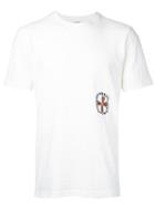 Jupe By Jackie Embroidered Figure T-shirt, Men's, Size: Large, White, Cotton/spandex/elastane