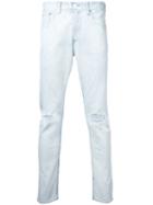 Monkey Time Straight Leg Jeans, Men's, Size: Large, Blue, Cotton/polyurethane