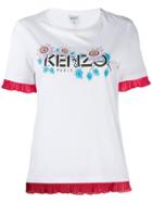 Kenzo Passion Flower T-shirt - White