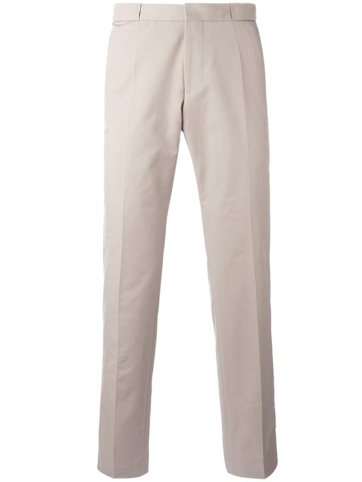 Boss Hugo Boss Plain Chinos, Men's, Size: 48, Nude/neutrals, Cotton/polyester