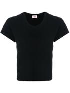 Re/done Cropped T-shirt - Black
