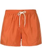 Nos Beachwear Swim Shorts - Orange