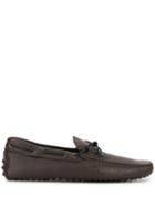 Tod's Brushed Driving Loafers - Brown
