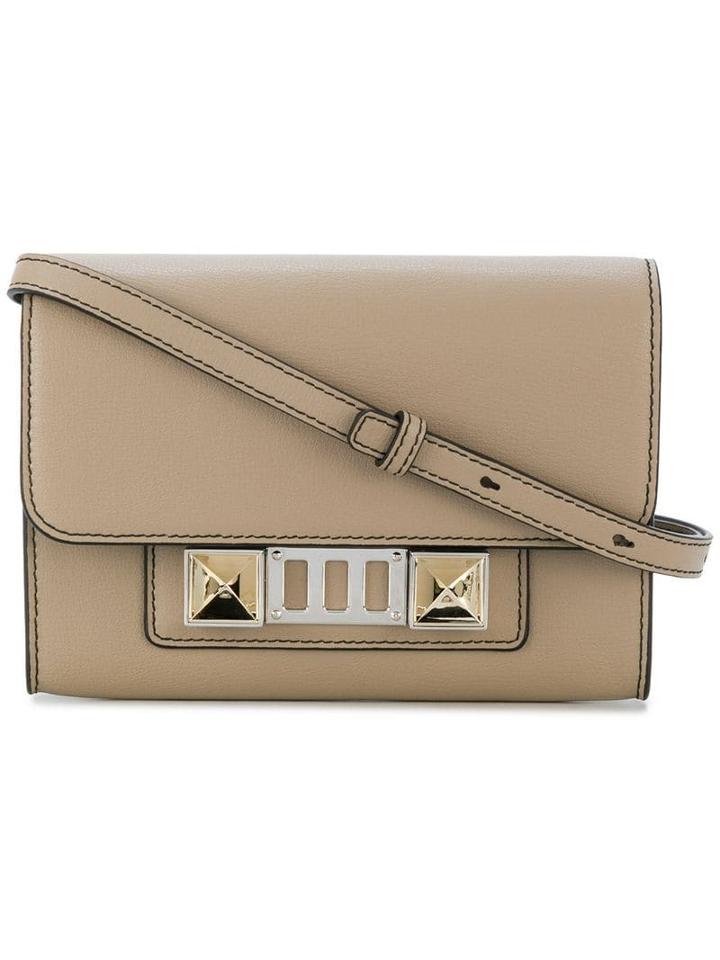 Proenza Schouler Ps11 Wallet With Strap - Neutrals