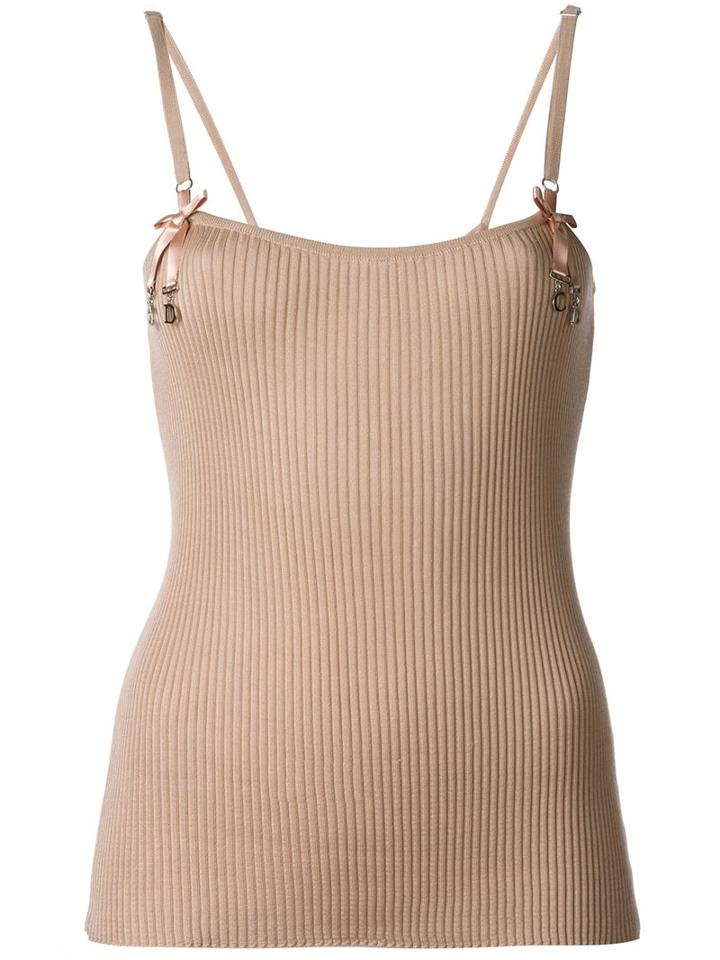 Christian Dior Vintage Ribbed Cami Top