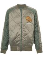 Maharishi Diamond Quilt Reversible Jacket - Green
