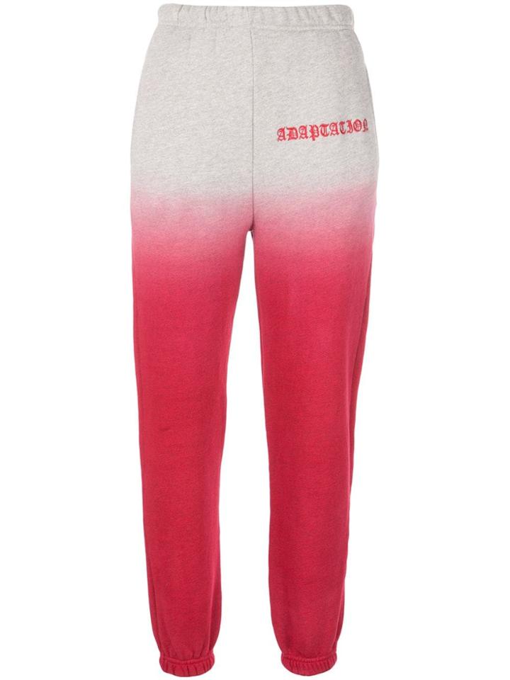 Adaptation Colour Block Track Pants - Red