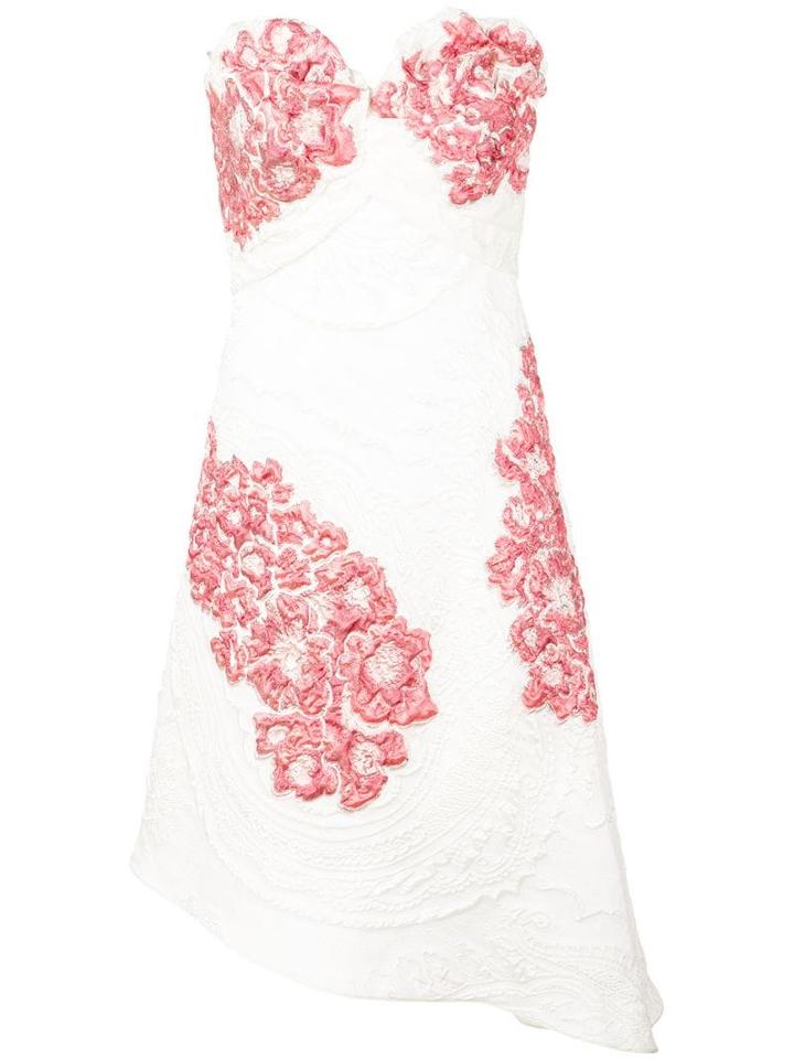Rubin Singer Textured Mini Dress - White