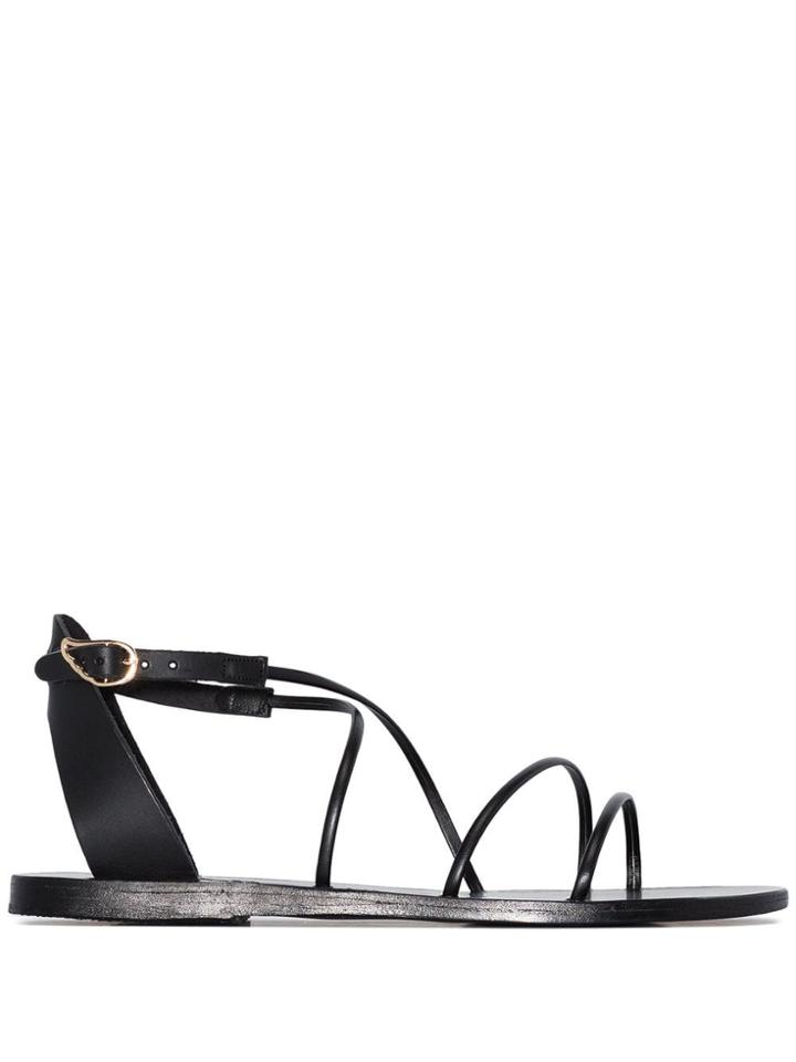 Ancient Greek Sandals Melovia Strappy Sandals - Black