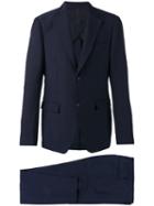 Salvatore Ferragamo - Slim-fit Suit - Men - Cupro/mohair/virgin Wool - 50, Blue, Cupro/mohair/virgin Wool