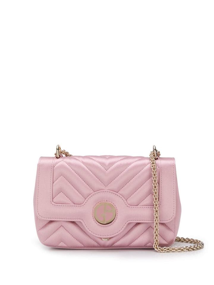 Giorgio Armani Mini Quilted Crossbody Bag - Pink