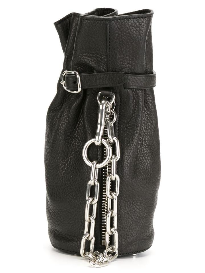 Alexander Wang 'attica' Clutch, Women's, Black, Leather