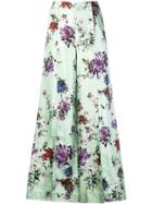 Each X Other Floral Palazzo Trousers - Green