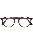 Persol Round Glasses - Red