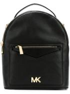 Michael Michael Kors Round Zipped Backpack - Black