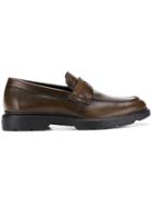 Hogan Classic Laceless Loafers - Brown