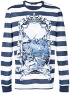 Dolce & Gabbana - Marina Print Long Sleeve Top - Men - Cotton - 48, Blue, Cotton