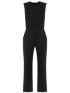 Andrea Marques Zip Detail Jumpsuit - Black