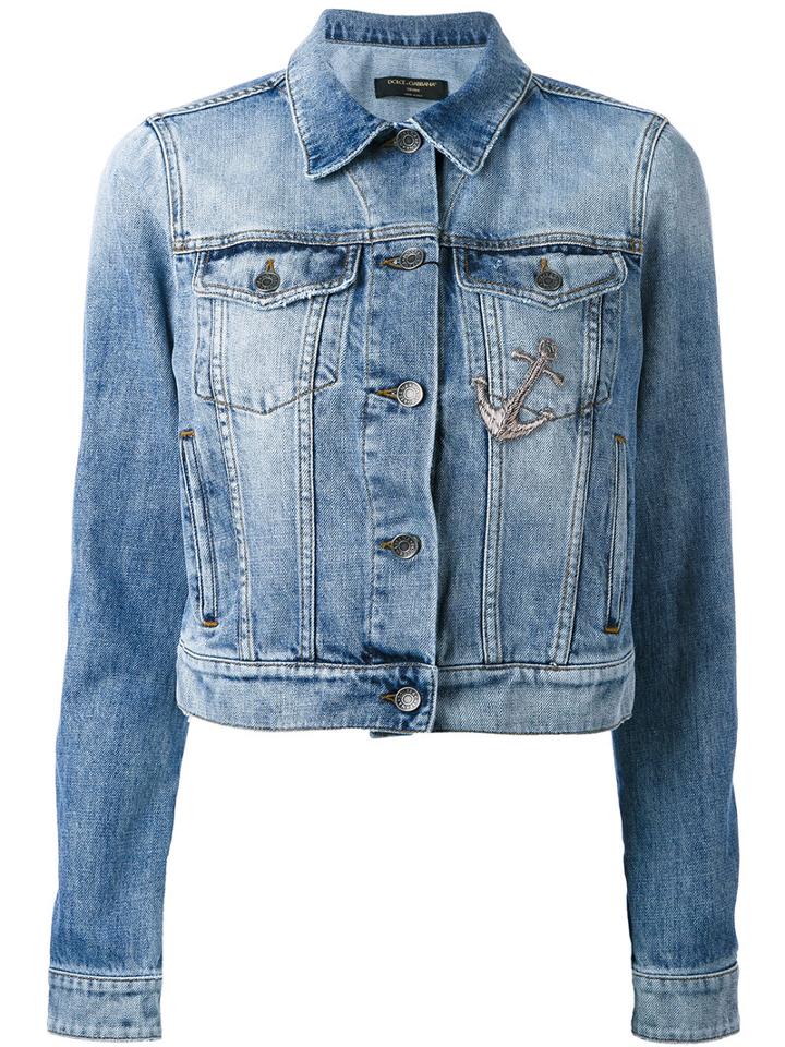 Dolce & Gabbana - Denim Jacket - Women - Cotton - 40, Blue, Cotton